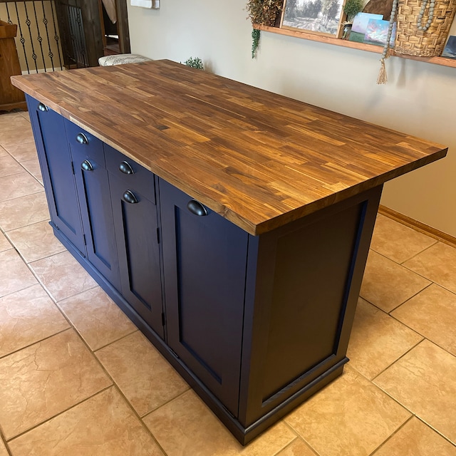 Luxury (LOCAL ONLY DFW) Butcher Block Butchers Table, Kitchen Island