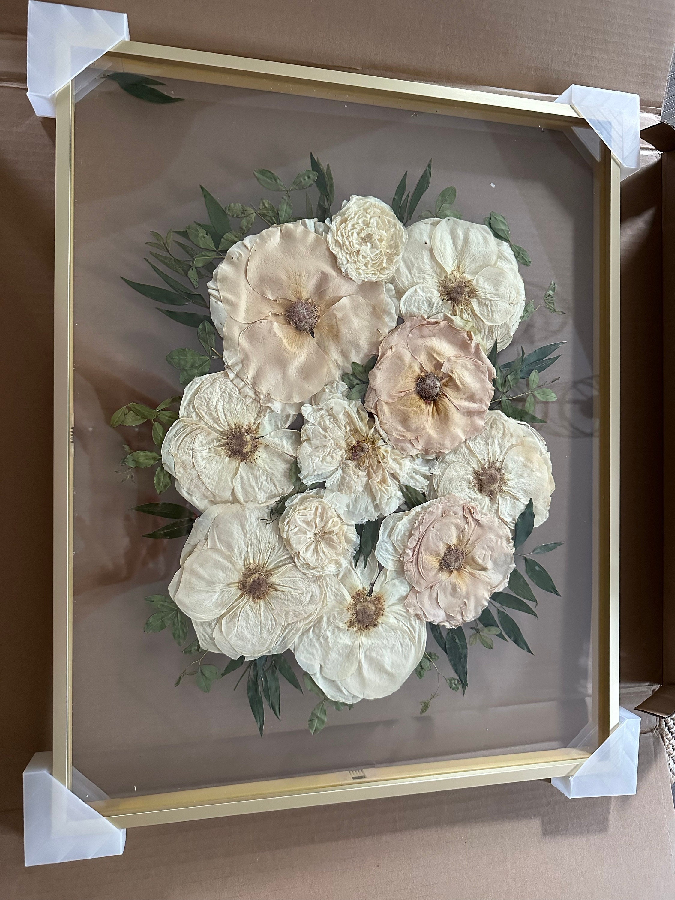 Preserved flowers from Maggie's etsy review