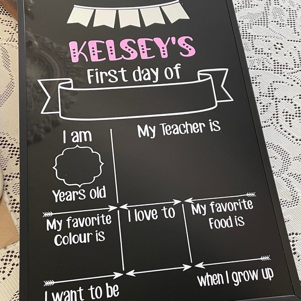 Back to School Svg File, First Day of School SVG, Last Day of School ...