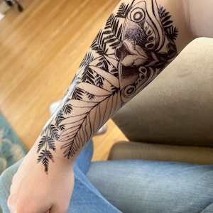 Ellie The Last of Us Temporary Tattoo Super Cool Ellie Cosplay
