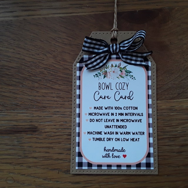 Printable Care Card for Bowl Cozy, Care Card Digital Download - Etsy printable-care-card-for-bowl-cozy-care-card-digital-download-etsy