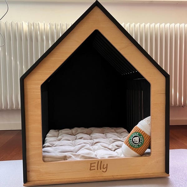 Modern Dog Crate, Dog Crate Furniture, Small Dog Crate, Dog House ... - Modern Dog Crate Design Living Room