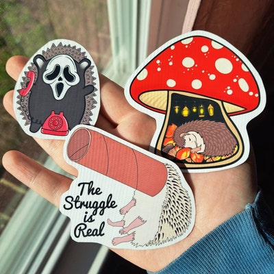 Sponge and Star STICKER - Etsy