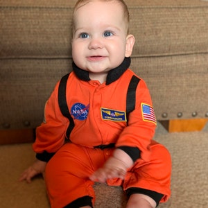 Astronaut Halloween Baby Costume Personalized Astronaut Outfit 6-9 Month Romper Kleding Unisex kinderkleding pakken One Size Halloween Baby Costume Astronaut Space Suit 
