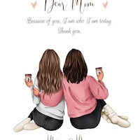 4 Friends Print Best Friend Print Personalized Best Friend - Etsy Canada