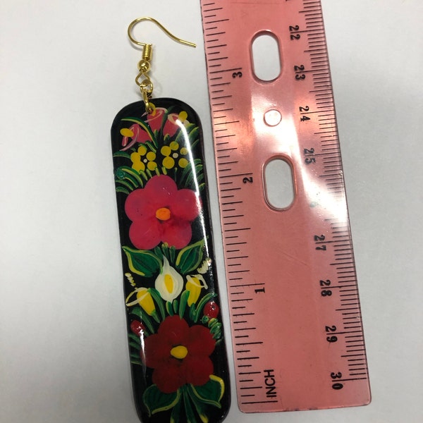 Guanajuato Artisan Floral Handcrafted Earrings