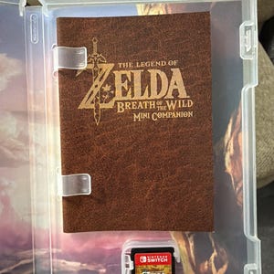 Legend of Zelda: Breath of the Wild Mini Companion Booklet - Etsy