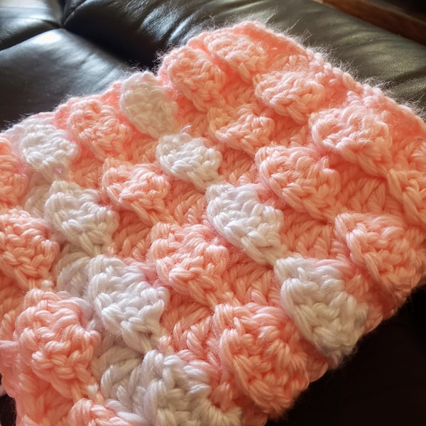 PDF Crochet Pattern - Shell Stitch Baby Blanket - Etsy