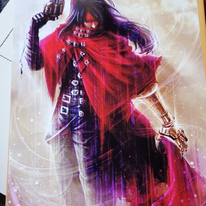 Vincent Final Fantasy VII - Limited Edition Fine Art Print - Etsy