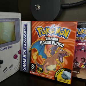 Pokemon Firered Box for Game Boy Nintendo - US Version - HQ Pokemon Firered Box for Game Boy Nintendo - US Version - HQ