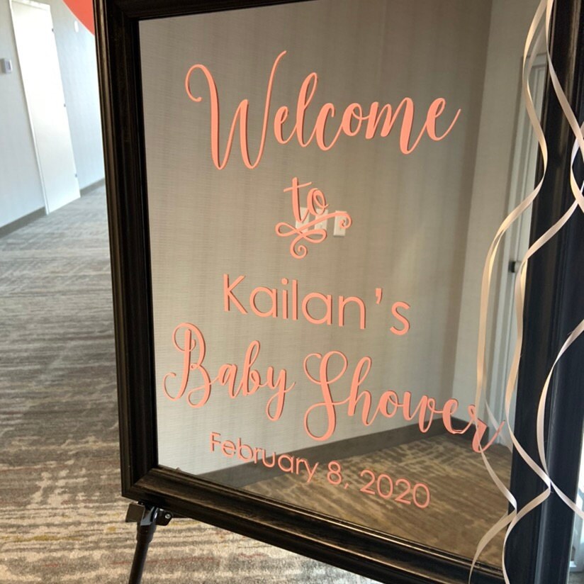 baby shower welcome board ideas