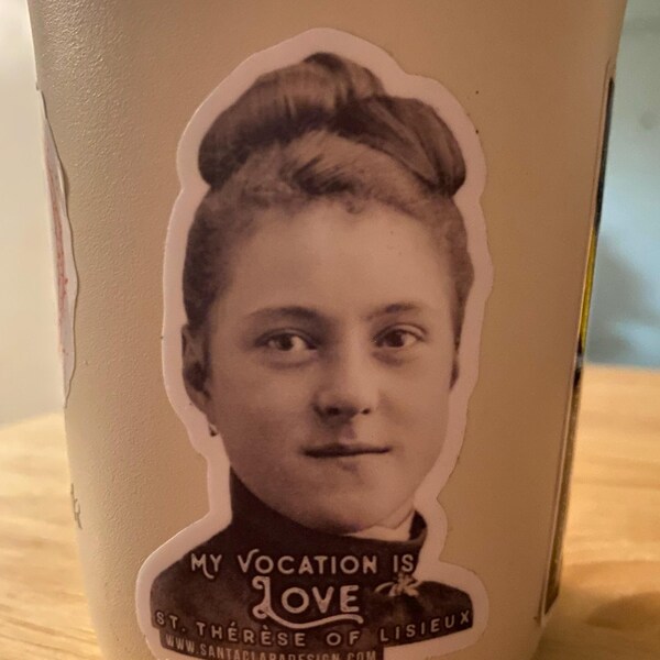 Litany of Humility Sticker | Catholic Vinyl Sticker | Indoor Outdoor ...