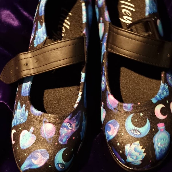 Red Nebula Galaxy Space Canvas Shoes