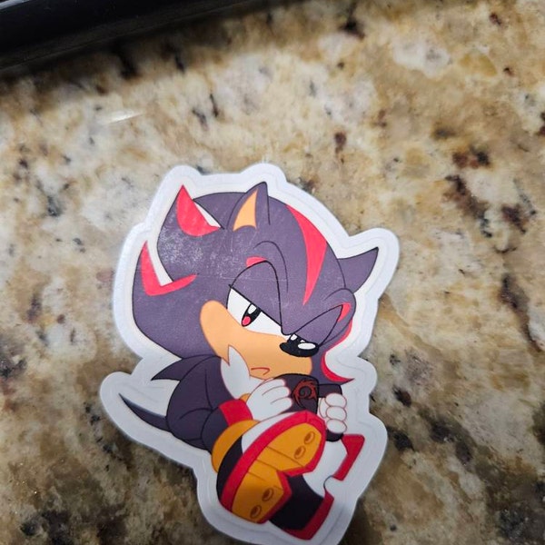 Shadow Sticker - Ready and Caffeinated - Etsy