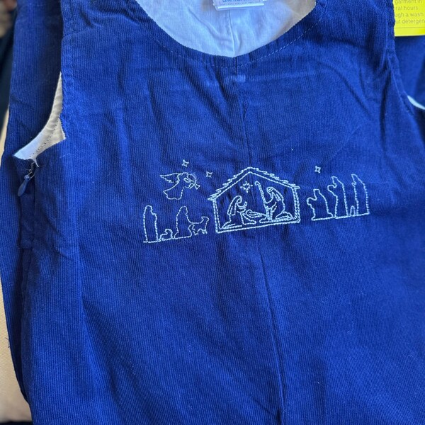 GREEN TOILE CHRISTMAS HAND SMOCKED PIMA FOOTIE