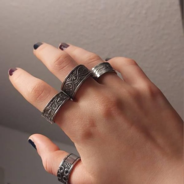 Mystery Bundle of Handmade Spoon Rings - Etsy