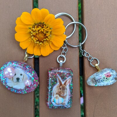 Mlp Blue and Gold Male Keychain - Etsy