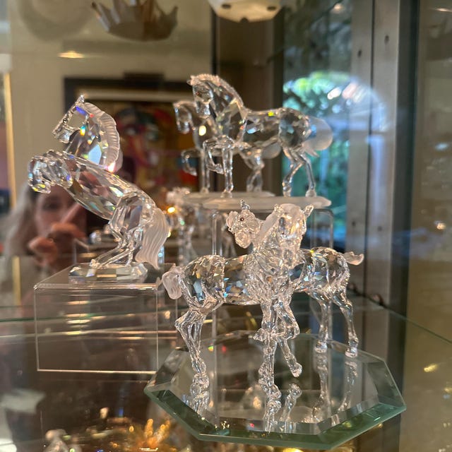 Swarovski Foals #7612-003 - Etsy