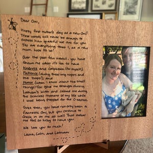 Laura added a photo of their purchase