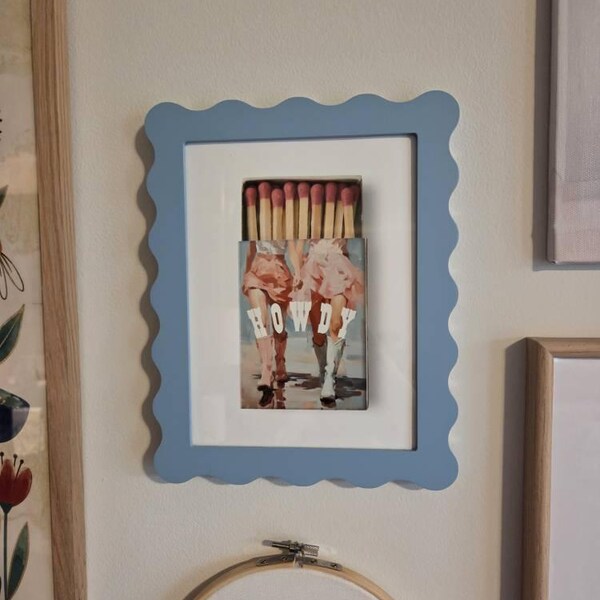 Hallo Cowgirl Matchbox Print, Preppy muurdecoratie, Cowgirls Print ...