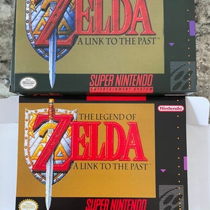 The Legend of Zelda a Link to the Past SNES Game Case No Game