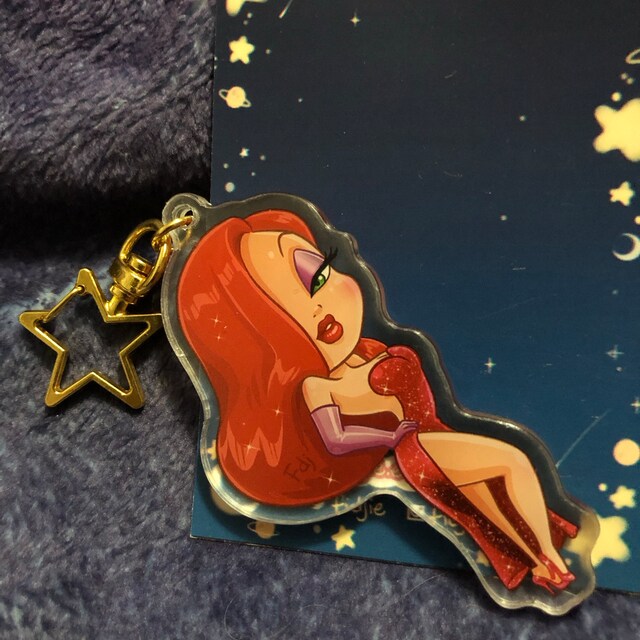 Keychains Stickers Jessica Rabbit Who Framed Roger Rabbit