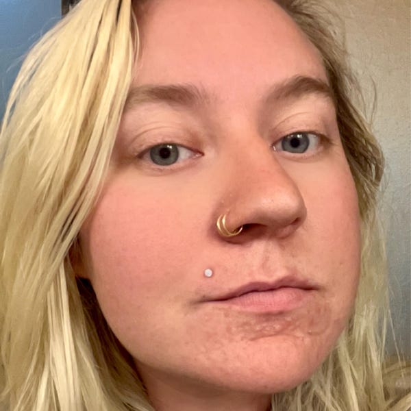 Parts Replacement-push Pin Labret Backing Only, Threadless Flat Back ...