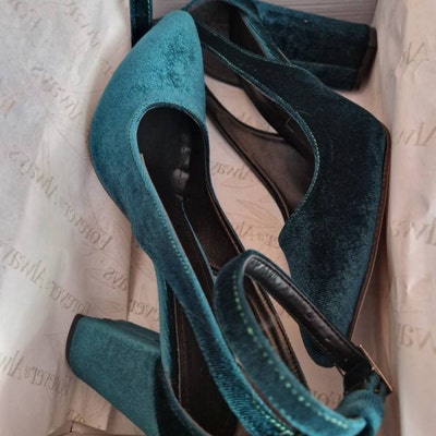 olive green wedge heels