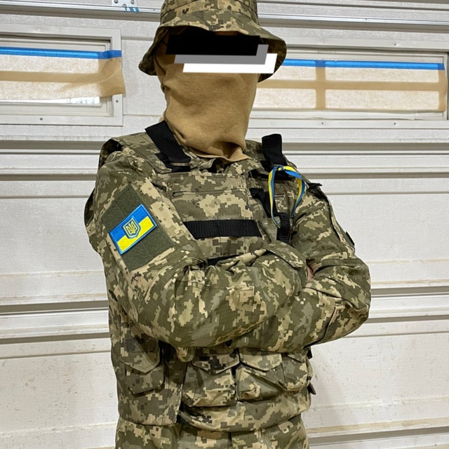 　mm14 作戦服 Yes Sir shop】 ウクライナ軍 実物 MM14 迷彩 戦闘服 迷彩服 上下