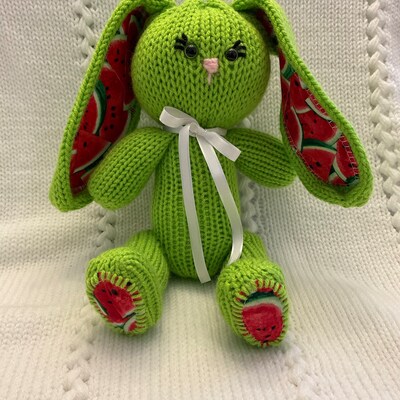 Bunny Knitting Machine Pattern PDF ONLY Addi Sentro - Etsy