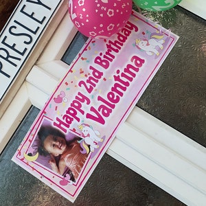 2 Personalised Lockdown Birthday Banners Design 3 Any NAME - Etsy UK