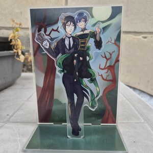 TWISTED WONDERLAND Heartslabyul Riddle Trey Cater Ace Deuce 8.5x11 Art ...