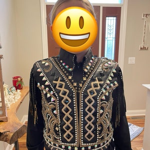 Western Custom Rodeo Queen Showmanship Horsemanship Jacket - Etsy