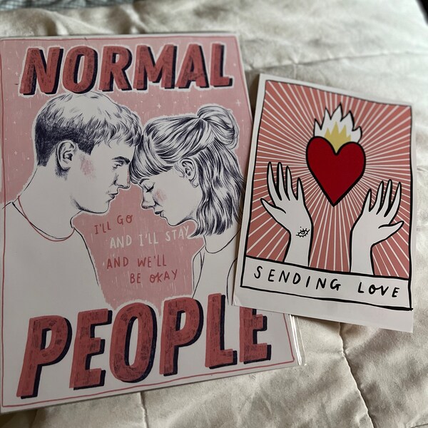 Normal People A4 Print - Etsy