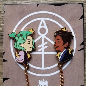 Luz & Amity Owl House Enamel Collar Pins | Etsy