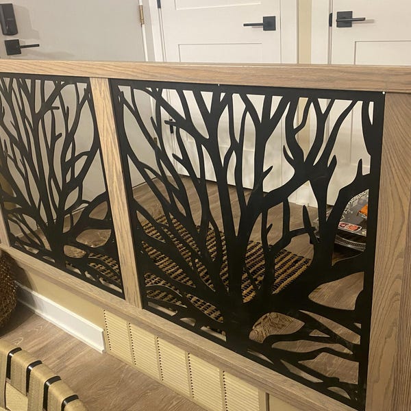 Aluminum Decor Panel Railing Custom Panels / Room Divider / Sun Privacy ...