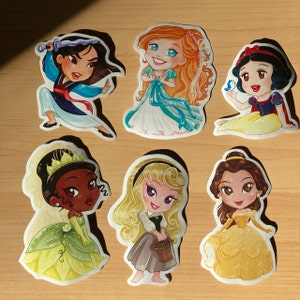 Stickers Disney Princesses & Heroines - Etsy