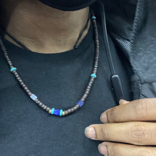 Mens Tribal Necklace, Mens Surf Necklace, Mens Boho Necklace