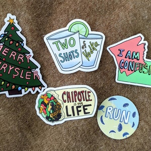 Vine Stickers Custom Pack Of Vine Stickers Waterproof Etsy