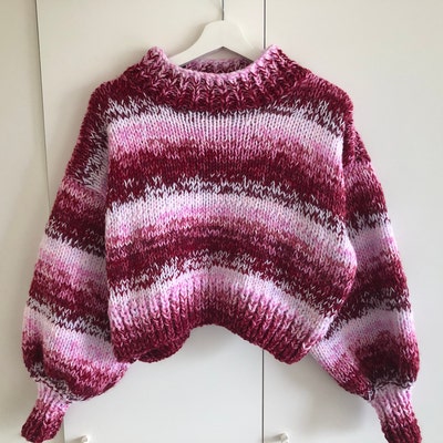 Hand Knitting Pattern the Saturn Jumper (Download Now) - Etsy