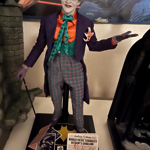 ☆ ジョーカージョー☆ 1/6 Scale Miniature Hot Toys DX08/D14 1989 Jack Nicholson Joker