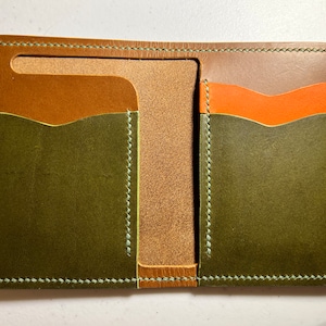 Leather Wallet PDF Pattern Wallet Template Cardholder - Etsy