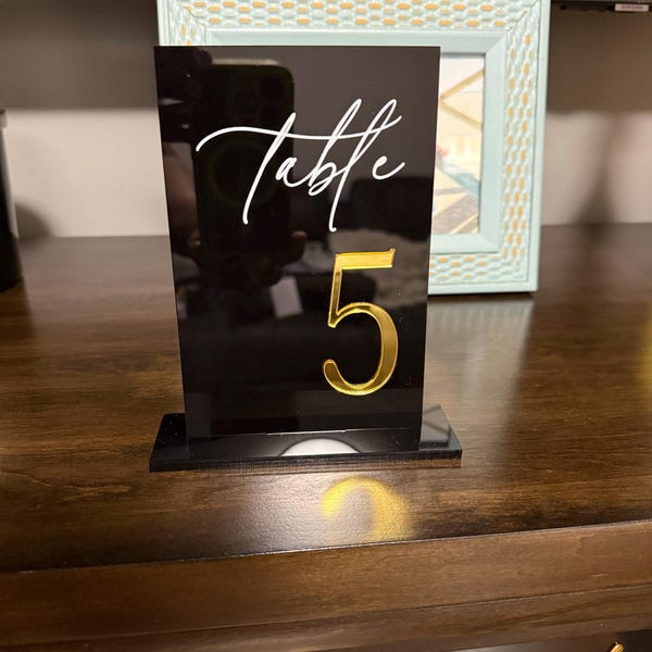 Gold Mirror Wedding Seating Chart Alphabetical Order Seating Plan Find