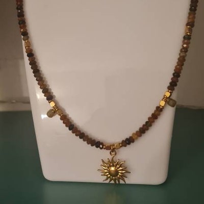 Collier De Perles En Kyanite Verte Naturelle - Forme Tonneau à Facettes, 24 Pouces, 97 Carats