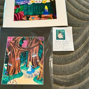 Alice in wonderland trails through the forest - Etsy 日本