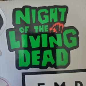Horror Movie Logo Stickers High Quality Laminated All - Etsy