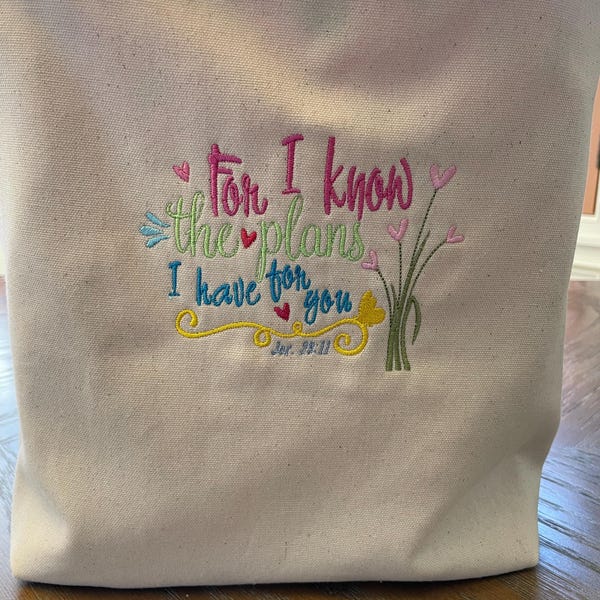 Bible Verse Machine Embroidery Design, Christian Embroidery Design, the ...