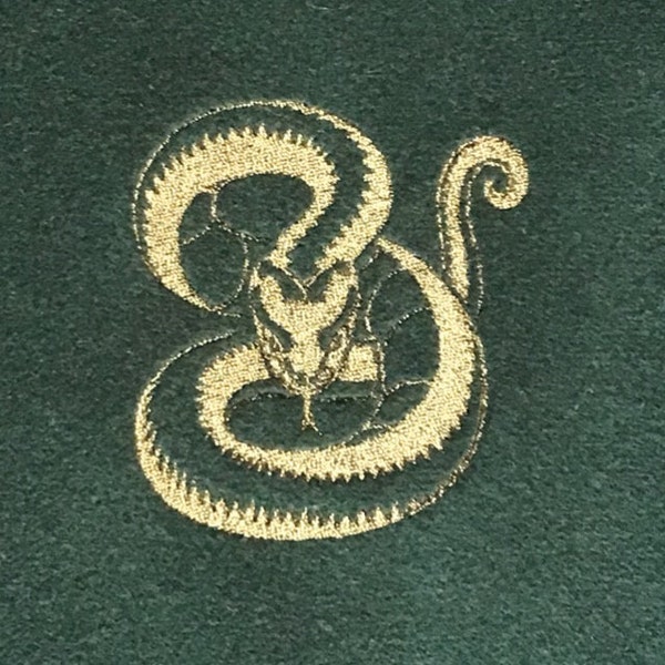 Pes Format Snake Snake - Embroidery Design Embroidery DESIGN FILE - Instant Download - 2 ...