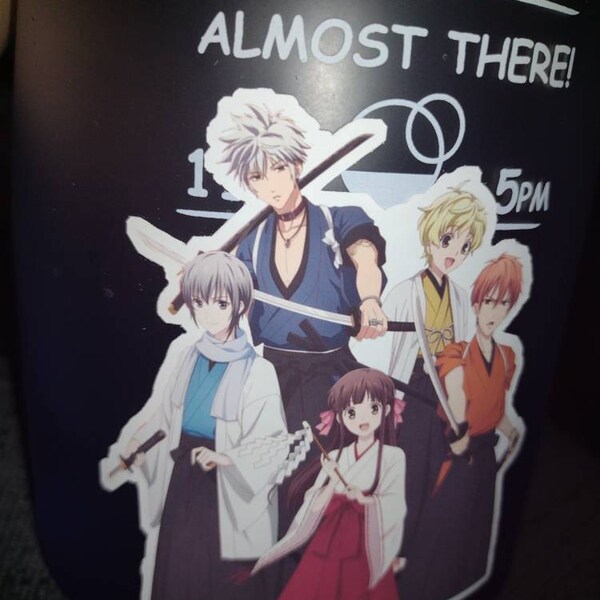 Fruits Basket Sticker - Kyo Sohma, Tohru, Yuki, Hatsu, and Momiji - Etsy