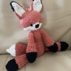 KNIT Pattern-little Knit Fox or Wolf- Circular Knitting Pattern- Knit ...